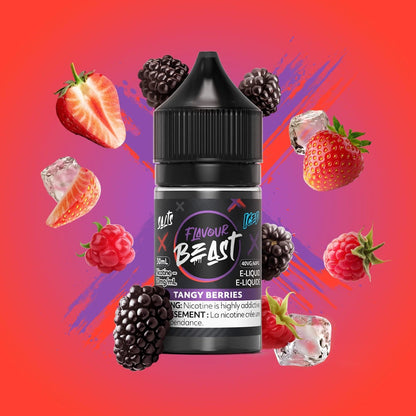 Flavour Beast E - Liquid - Tangy Berries Iced - Simpli Vape - Canada shipping and delivery