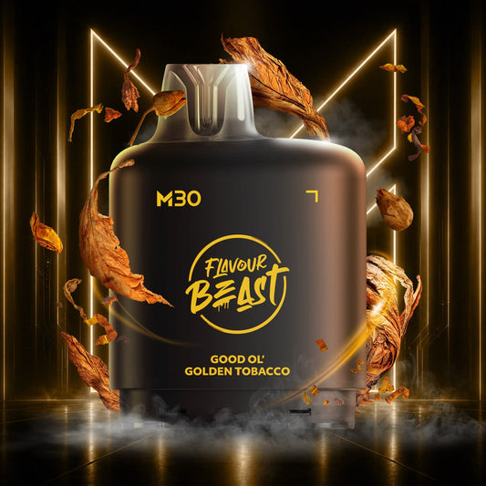 Good Ol' Golden Tobacco - Level X Flavour Beast M30 Series - Simpli Vape - Canada shipping and delivery