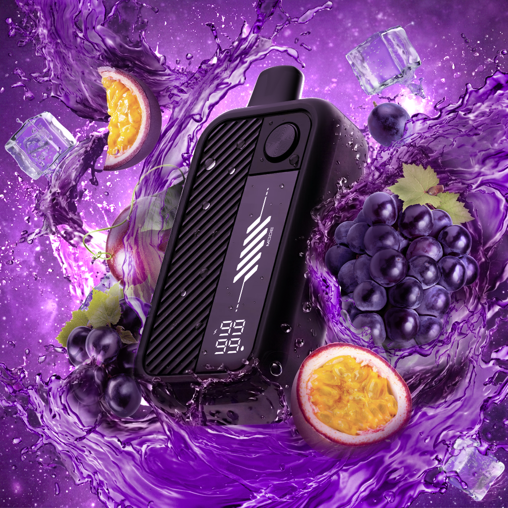 Groovy Grape Passionfruit Iced - Beast Mode Max 3 Disposable - Simpli Vape - Canada shipping and delivery