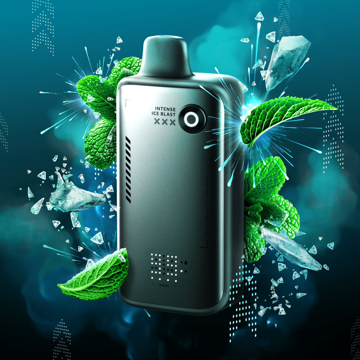 Intense Ice Blast Flavour Beast Alpha 80K Disposable - Simpli Vape - Canada shipping and delivery