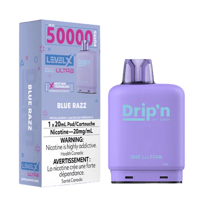 Level X Drip'n G2 Ultra - Blue Razz - Simpli Vape - Canada shipping and delivery