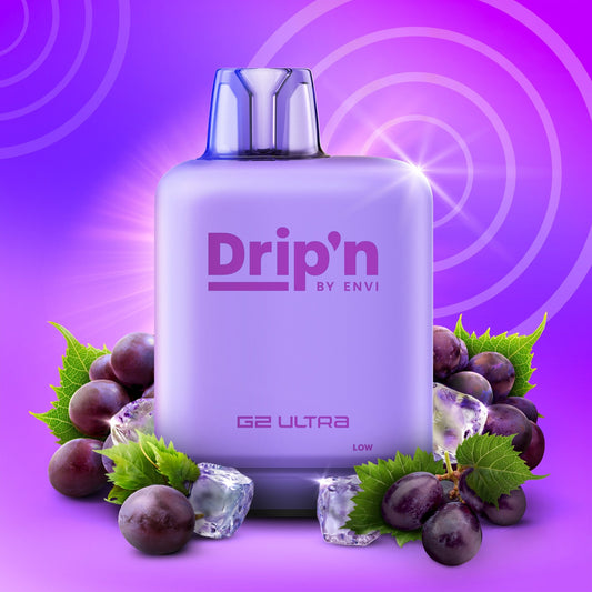 Level X Drip'n G2 Ultra - Grape Ice - Simpli Vape - Canada shipping and delivery