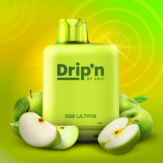 Level X Drip'n G2 Ultra - Green Apple - Simpli Vape - Canada shipping and delivery