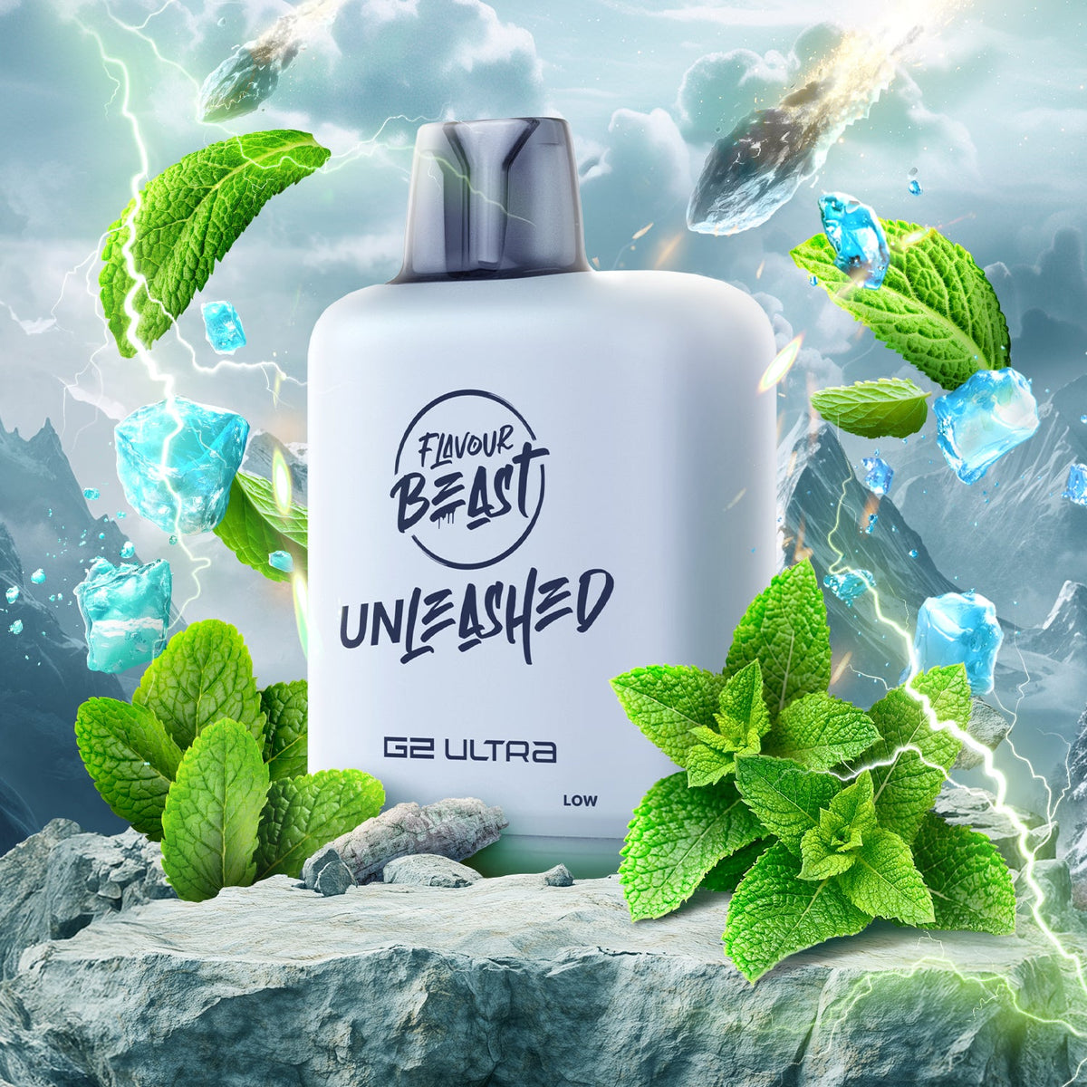 Level X Flavour Beast G2 Ultra Unleashed - Epic Peppermint - Simpli Vape - Canada shipping and delivery