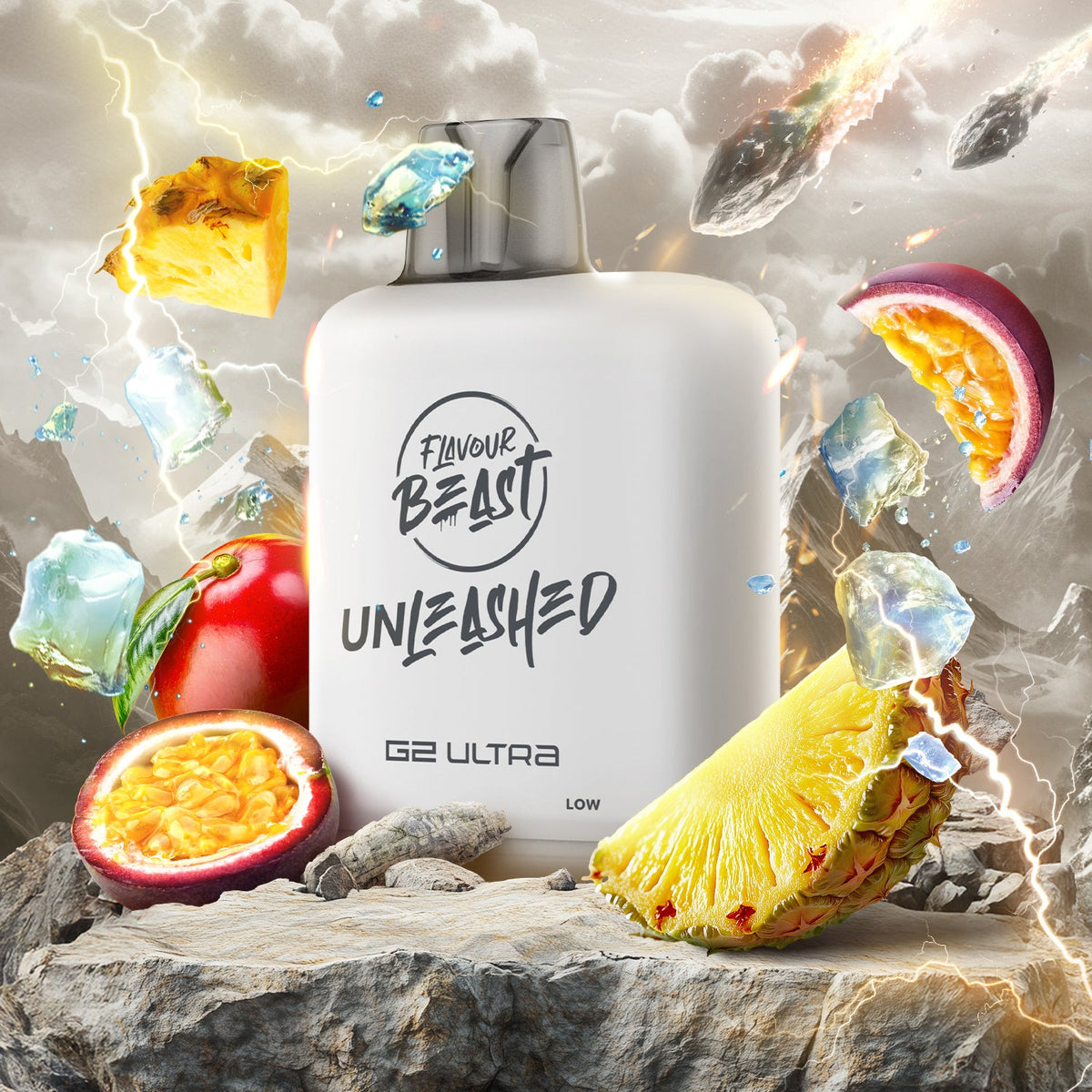 Level X Flavour Beast G2 Ultra Unleashed - Epic Tropical Storm - Simpli Vape - #Canada shipping and delivery#