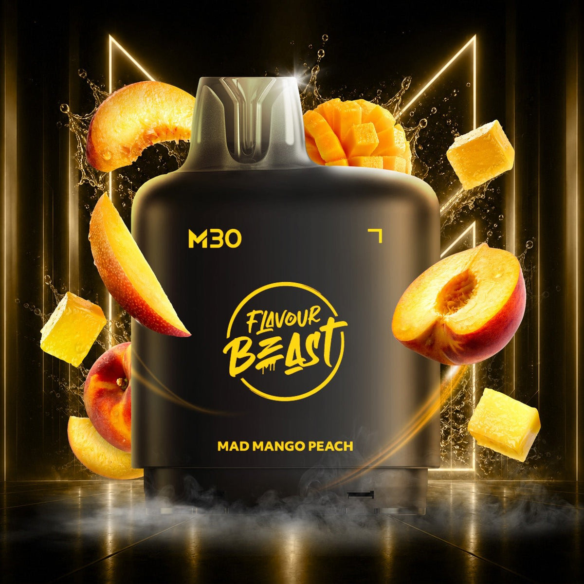 Mad Mango Peach - Level X Flavour Beast M30 Series - Simpli Vape - Canada shipping and delivery