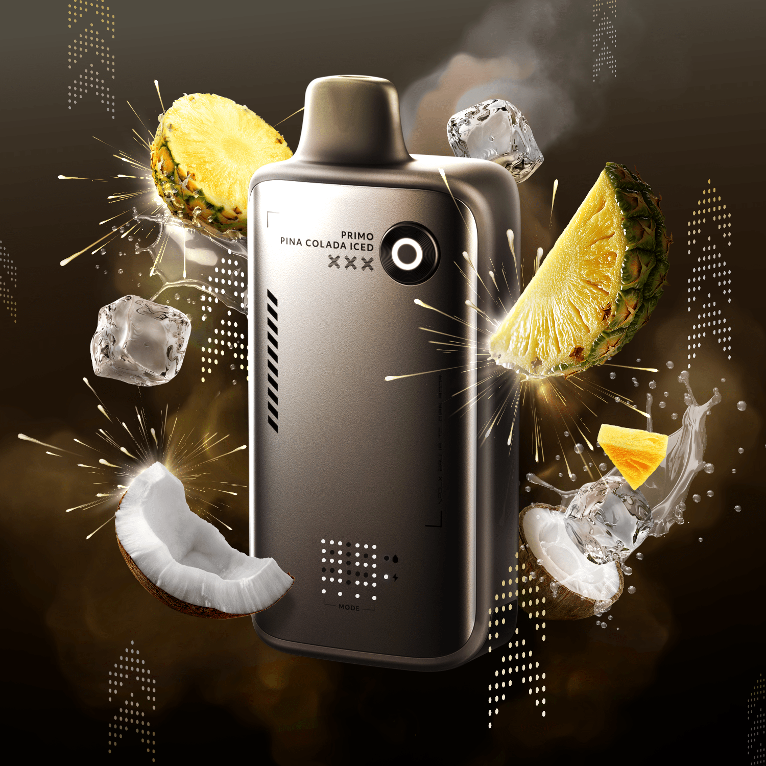 Primo Pina Colada Iced Flavour Beast Alpha 80K Disposable - Simpli Vape - Canada shipping and delivery