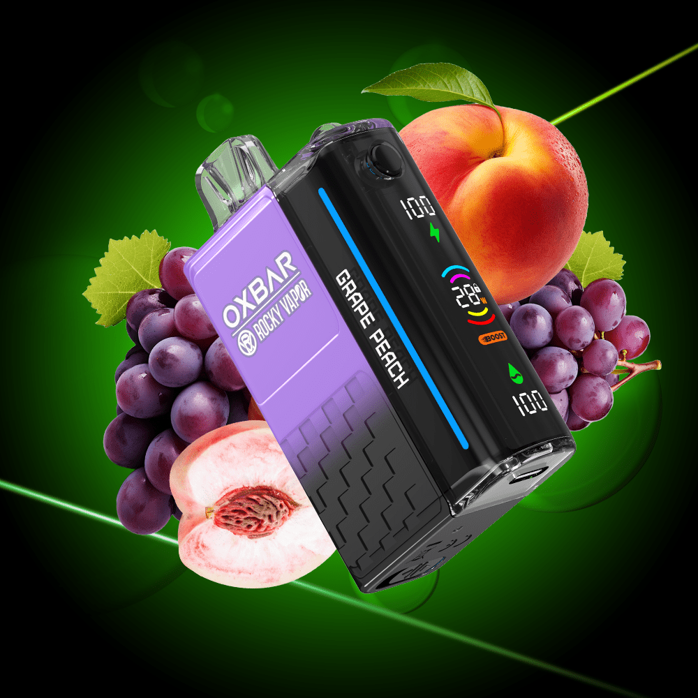 Rocky Vapor Oxbar M20K - Grape Peach - Simpli Vape - #Fast Canada shipping#