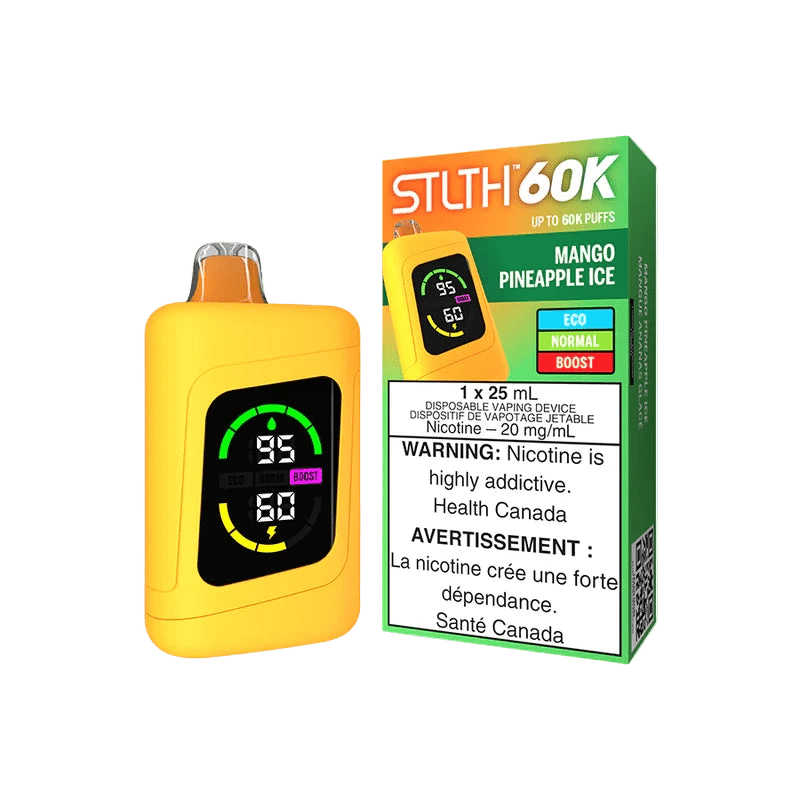 STLTH 60K – Mango Pineapple Ice - Simpli Vape - Canada shipping and delivery