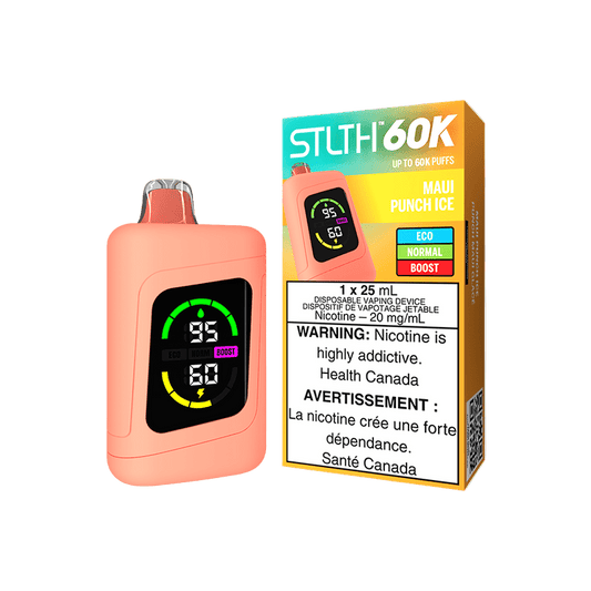 STLTH 60K – MAUI PUNCH ICE Disposable Vape - Simpli Vape - Canada shipping and delivery