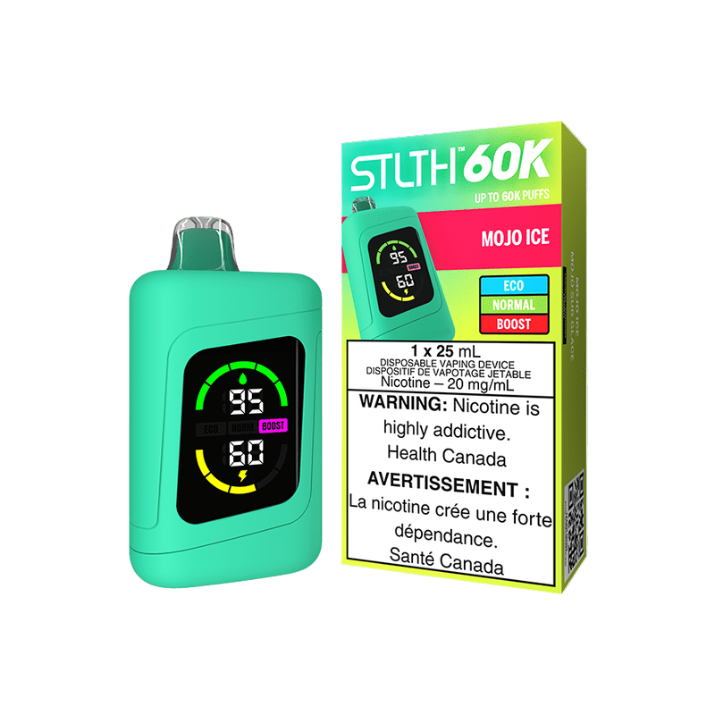 STLTH 60K – MOJO ICE Disposable Vape - Simpli Vape - Canada shipping and delivery