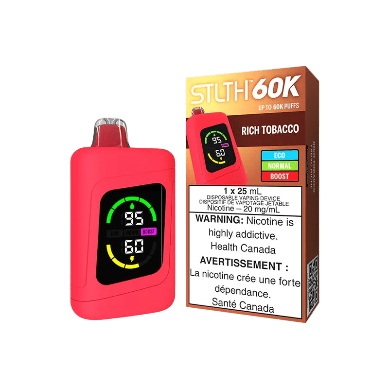 STLTH 60K – Rich Tobacco - Simpli Vape - Canada shipping and delivery