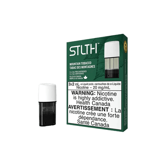 STLTH POD - MOUNTAIN TOBACCO (3 PACK) - Simpli Vape - Canada shipping and delivery