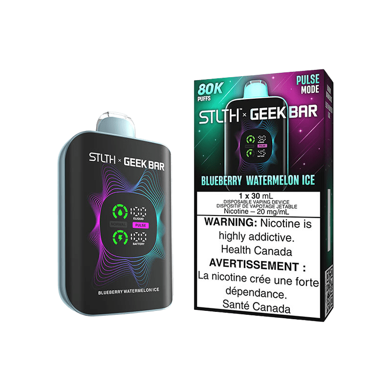 STLTH X GEEK BAR DISPOSABLE - BLUEBERRY WATERMELON ICE - Simpli Vape - Canada shipping and delivery