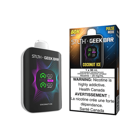 STLTH X GEEK BAR DISPOSABLE - COCONUT ICE - Simpli Vape - Canada shipping and delivery