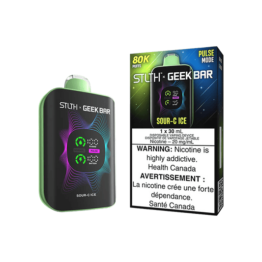 STLTH X GEEK BAR DISPOSABLE - SOUR - C ICE - Simpli Vape - Canada shipping and delivery