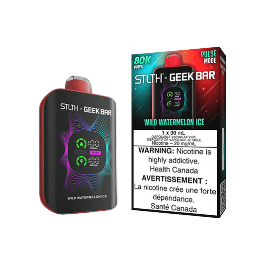 STLTH X GEEK BAR DISPOSABLE - WILD WATERMELON ICE - Simpli Vape - Canada shipping and delivery