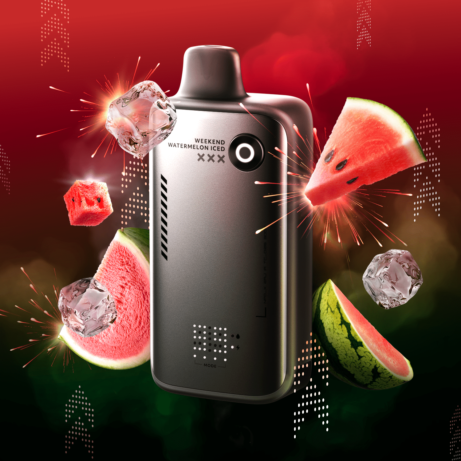 Weekend Watermelon Iced Flavour Beast Alpha 80K Disposable - Simpli Vape - Canada shipping and delivery