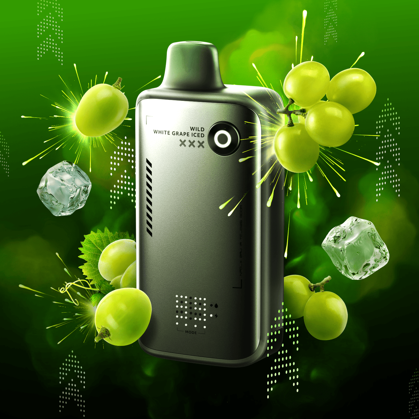 Wild White Grape Iced Flavour Beast Alpha 80K Disposable - Simpli Vape - Canada shipping and delivery