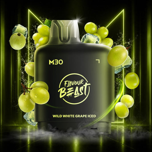 Wild White Grape Iced - Level X Flavour Beast M30 Series - Simpli Vape - Canada shipping and delivery