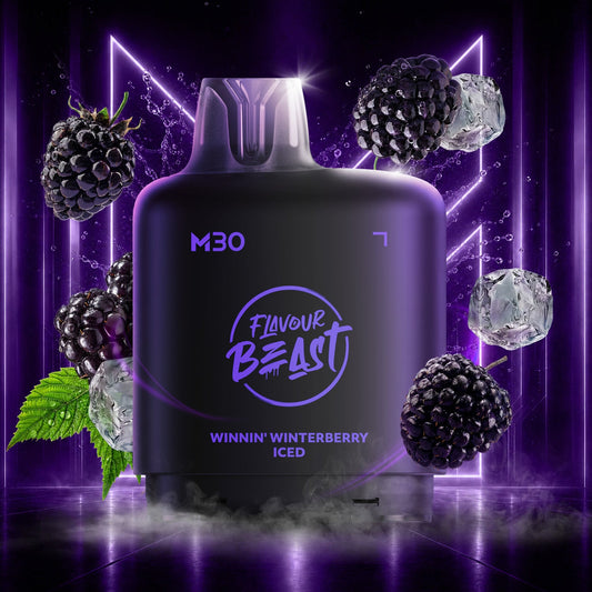 Winnin' Winterberry Iced - Level X Flavour Beast M30 Series - Simpli Vape - Canada shipping and delivery