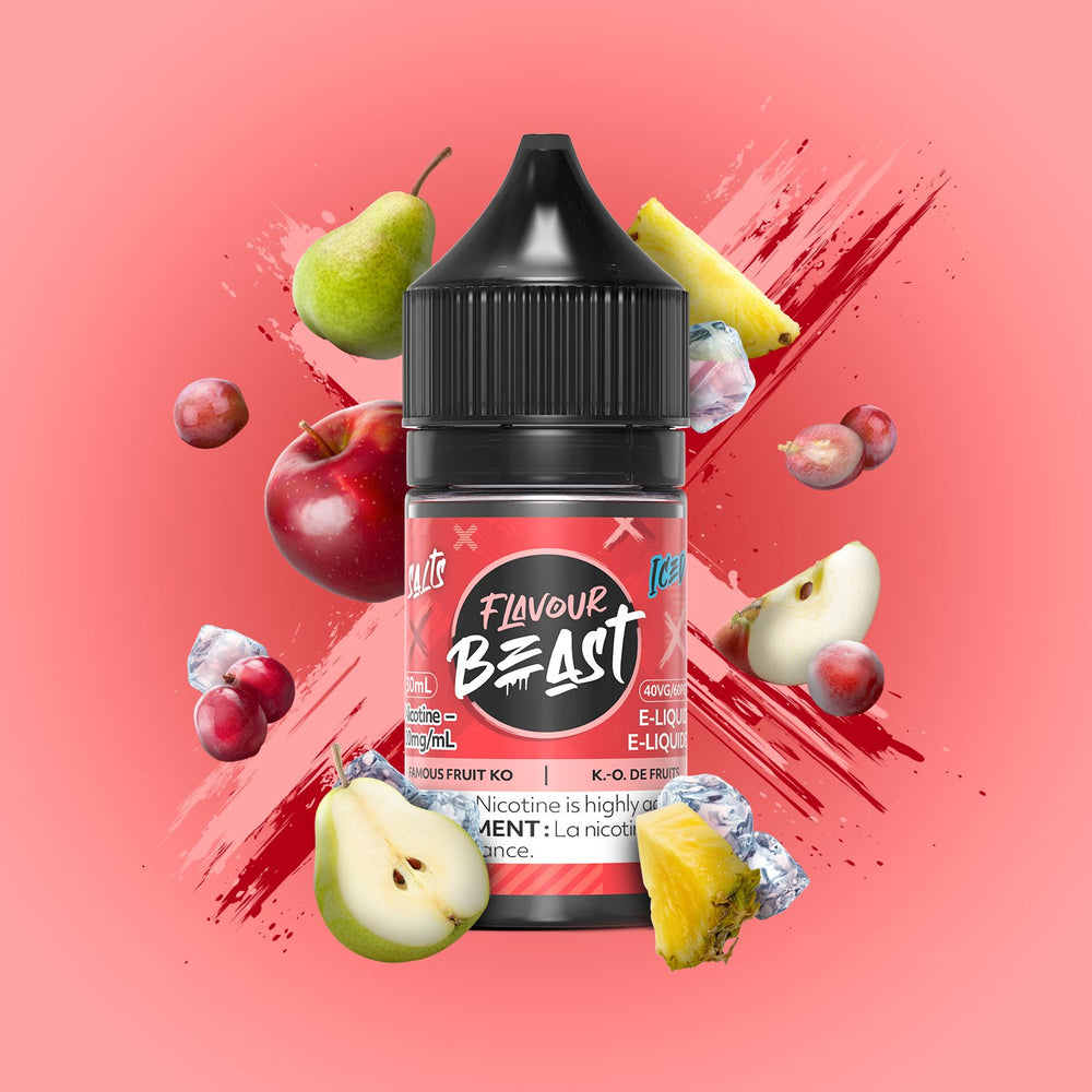 Flavour Beast E-Liquid - Famous Fruit KO Iced