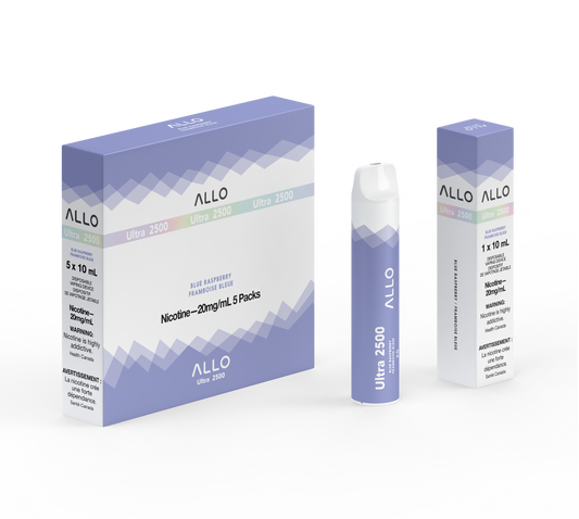 Allo Ultra 2500 Disposable Blue Raspberry FLAVOUR