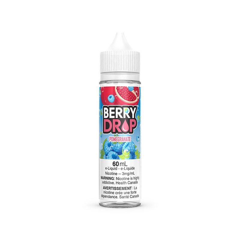 Berry Drop Pomegranate E-Liquid Freebase 60mL bottle
