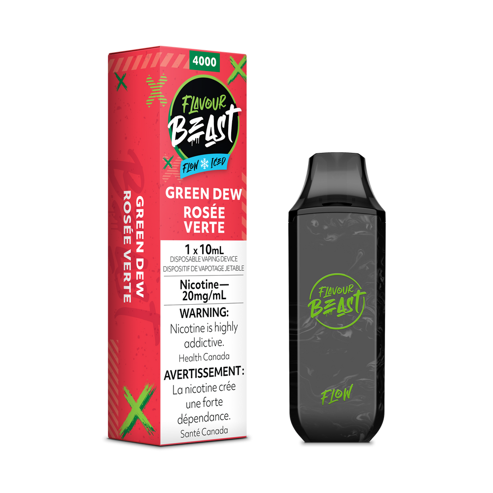 Green Dew - Flavour Beast Flow Disposable 4000 Puffs