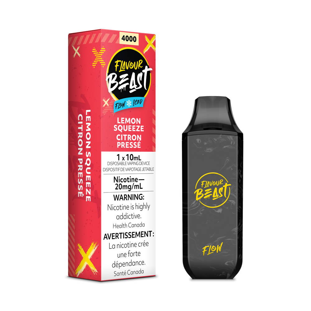 Lemon Squeeze - Flavour Beast Flow Disposable 4000 Puffs
