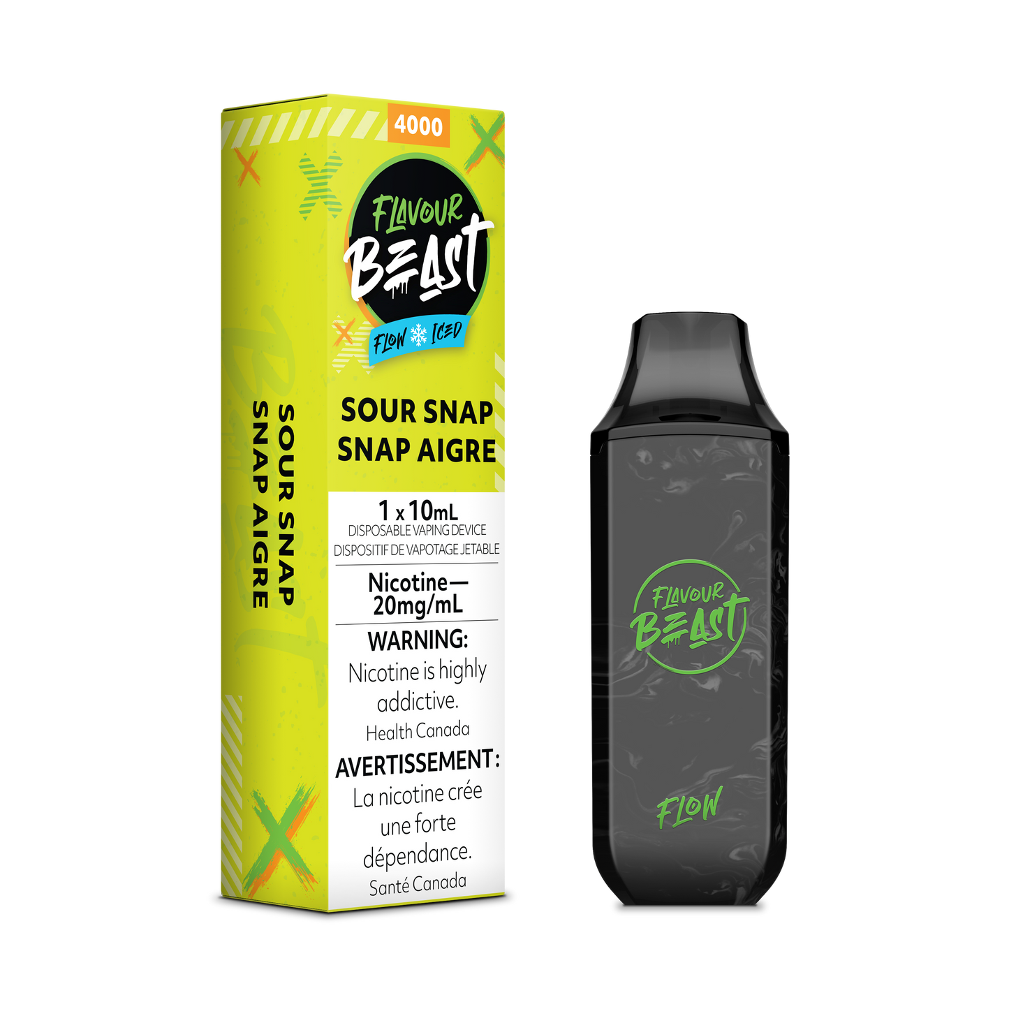 Sour Snap - Flavour Beast Flow Disposable 5000 Puffs