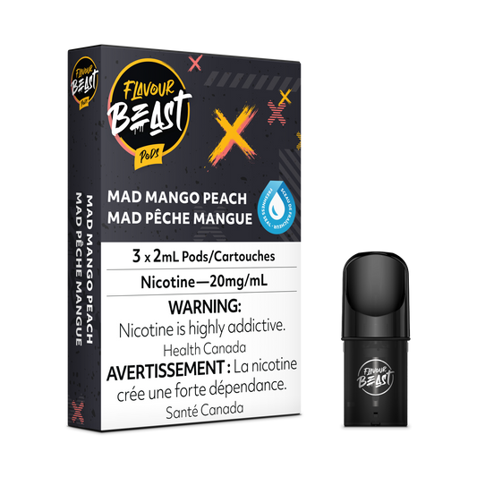Mad Mango Peach - Flavour Beast STLTH Compatible Pod