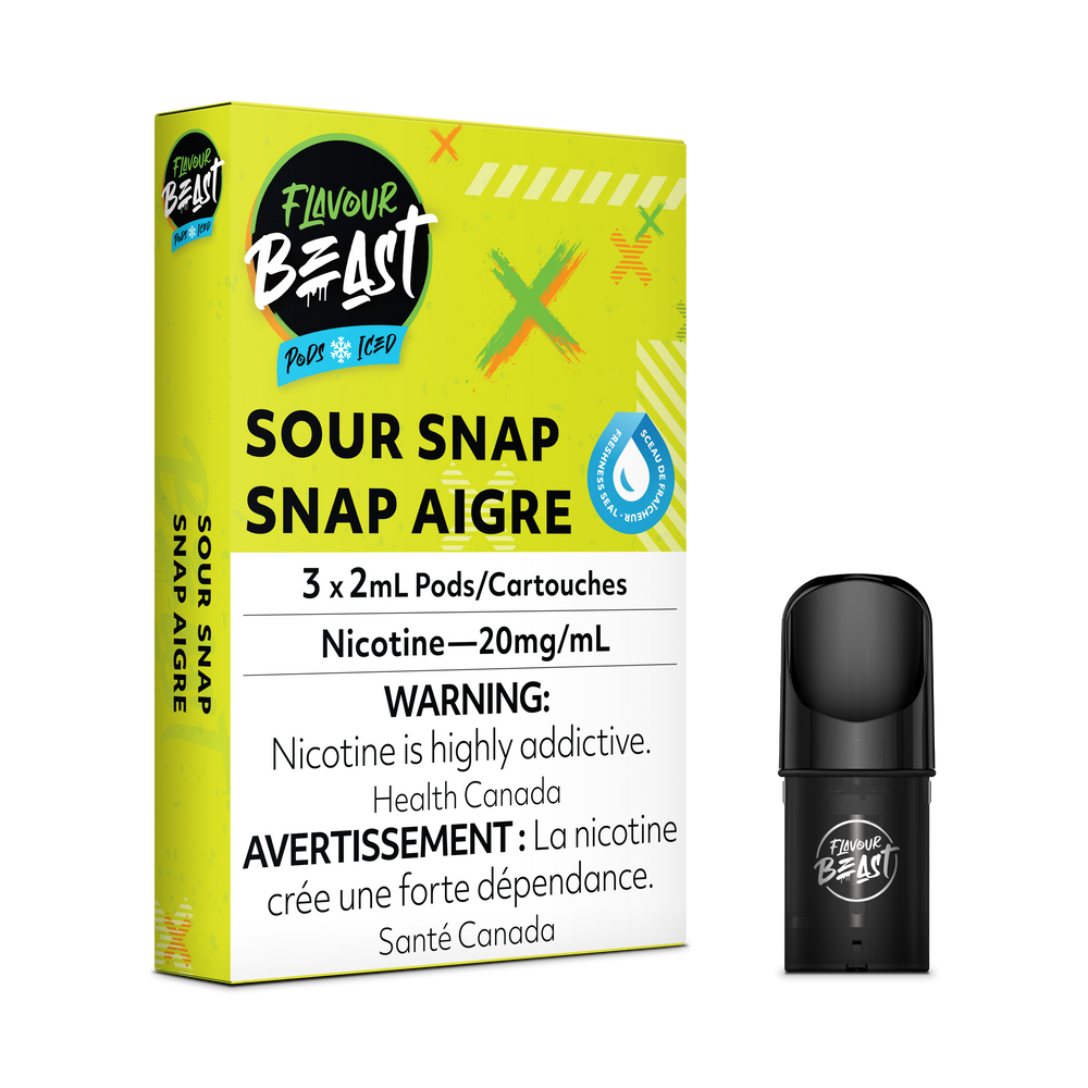 Sour Snap - Flavour Beast STLTH Compatible Pod