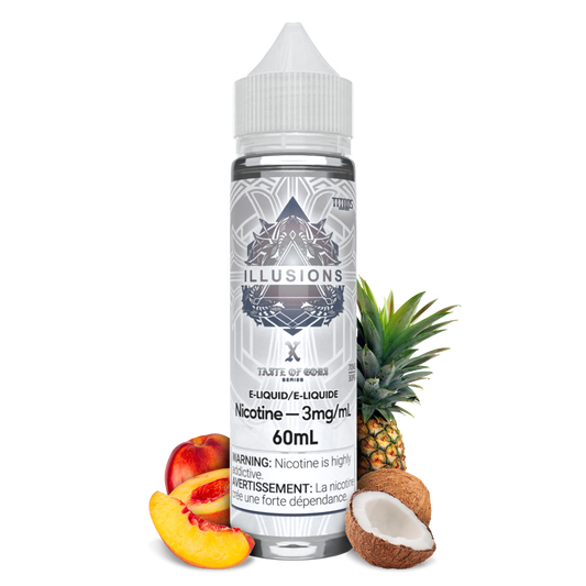 Illusions Taste of Gods X E-Liquid (Freebase 60mL)