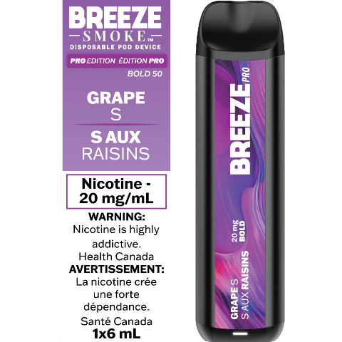 Grape S - Breeze Pro Disposable Vape