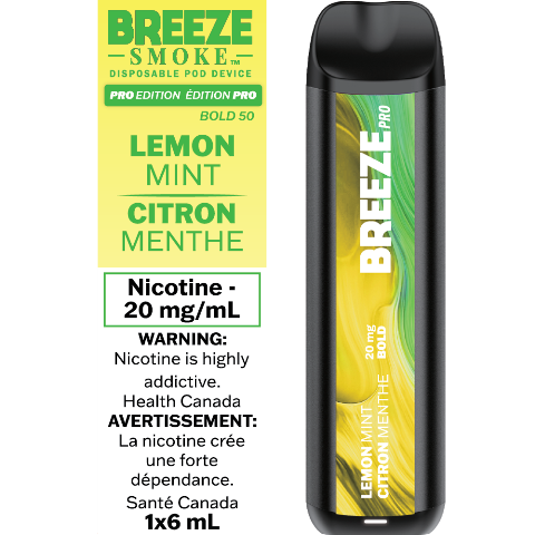 Lemon Mint - Breeze Pro Disposable Vape