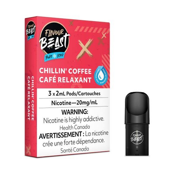 Chillin' Coffee Iced - Flavour Beast STLTH Compatible Pod