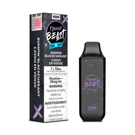 Bumpin' Blackcurrant Iced - Flavour Beast Flow Disposable 5000 Puffs