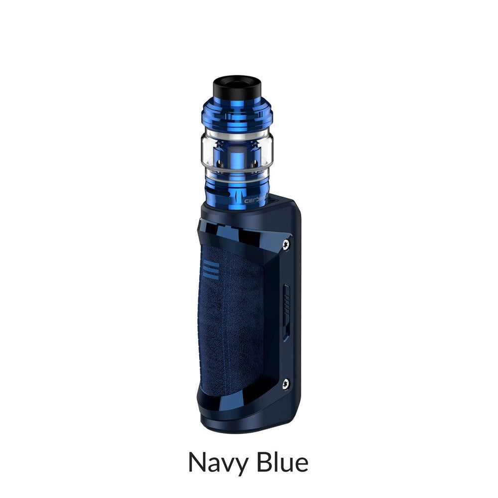 Geekvape Aegis Solo 2 100W Starter Kit with Cerberus Tank in Navy blue color