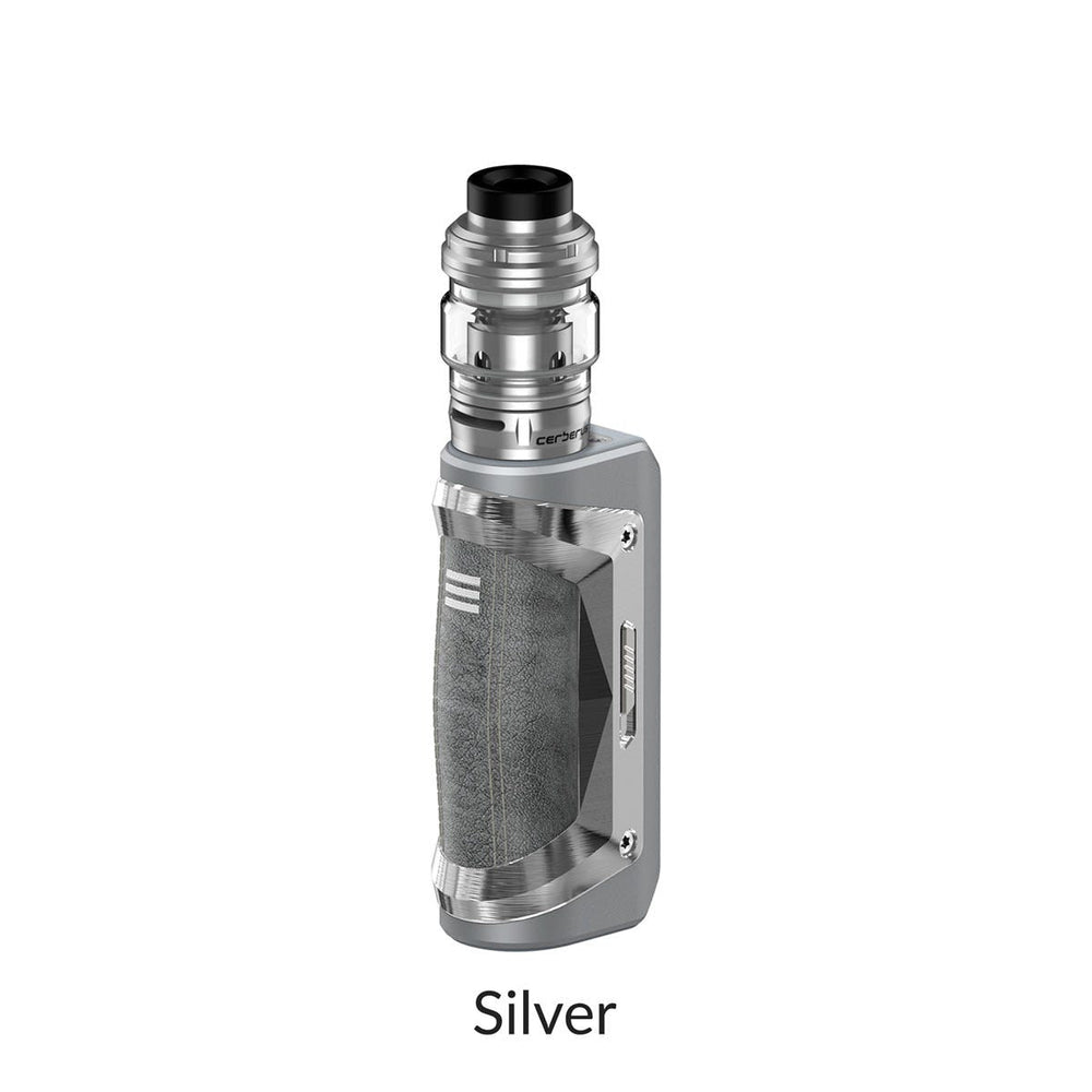 Geekvape Aegis Solo 2 100W Starter Kit with Cerberus Tank in silver color