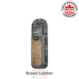 Smok Nord 5 80W Pod Kit in brown leather color